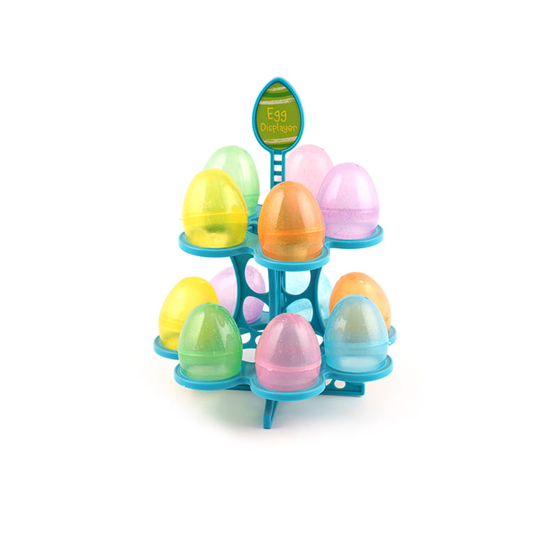 Hračka na velikonoční vejce z plastových třpytů